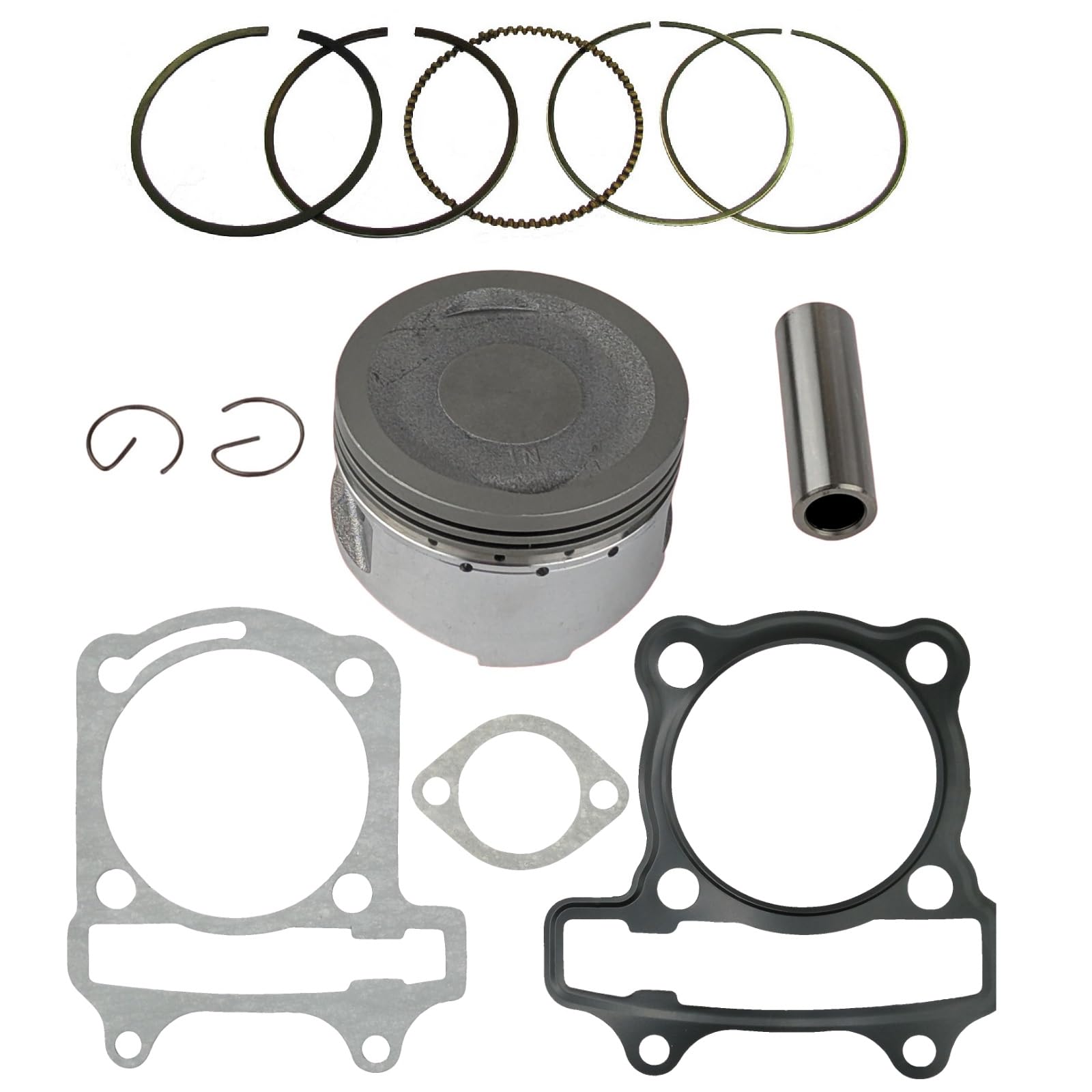 Amazon.com: RedCap 63mm Piston Ring with Cylinder Gasket Rebuild